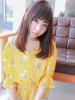 ラ モンターニュ ヘアー(La.montagne hair) 【La・montange】質感ストレートstyle♪