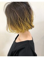 エル(ailes)&nbsp;★Vivid Yellow Color★ハイライト＆バレイヤージュMix