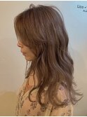 LuTa☆フォギーベージュハイライトイルミナカラー
