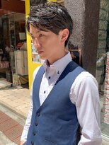 マグ ギンザ(mag ginza) 大人メンズにオススメ×前髪長め×ツーブロスタイル◎