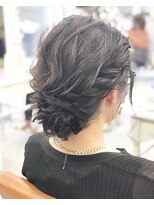 ブラン 梅田(Blanc)&nbsp;お呼ばれアップスタイル