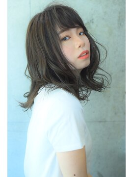 ヘアーアンドビューティストーリア 蒲田店(hair beauty STORIA) 【STORIA蒲田店】フォギーベージュミディ♪