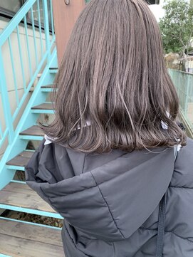 ニコラ(NICOLA) ブリーチなしグレージュ