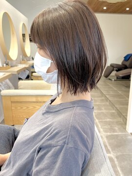 ブランチ(branch) 【branch鬼塚】プチレイヤー、切りっぱなしボブ
