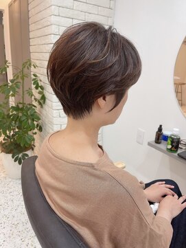 メモリーズ 銀座(Memories) 白髪染め/白髪ぼかし＋ショートヘア/ショートボブ