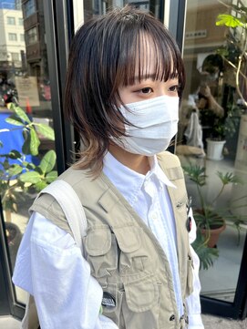 ヘアー アイス ルーチェ(HAIR ICI LUCE) ウルフカット