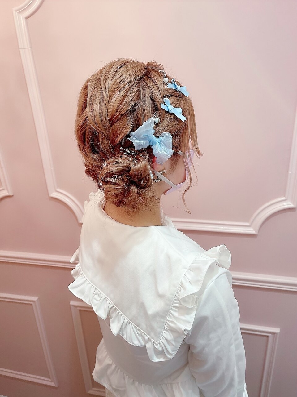 ヘアセット】ヲタサイドアップお団子 新宿歌舞伎町ヘアセット