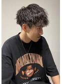 刈り上げマッシュパーマ　ツイスパ　無造作パーマ