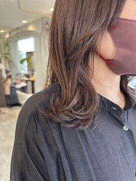 ベルナ(BeLuna) 韓国風ミディアムボブ