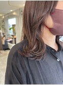 韓国風ミディアムボブ