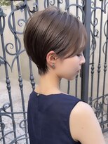 ラフ 新宿(Laff)&nbsp;新宿ショート/ショートボブ/ぱつっとボブ/白髪ぼかし/髪質改善