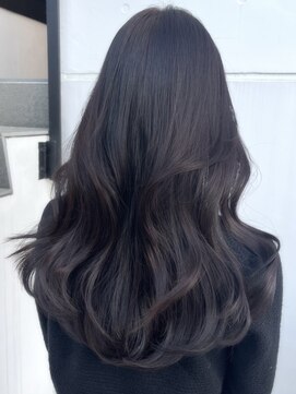 ユニ 原宿(uni) 韓国ヘア/ラベンダーグレージュ/レイヤーカット