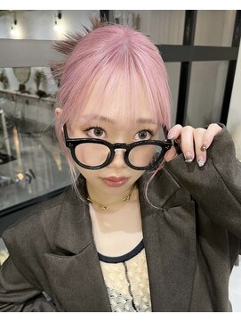 ラキングキョウト(LA KING KYOTO) 10代20代30代40代韓国風カチモリピンク裾カラー