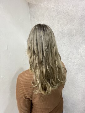 ヘアサロン グローリー(glory) ホワイトベージュ