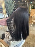 ダークグレージュ【カット+Wカラー+トリートメント13800円】