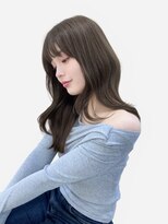 ユーフォリア 青山(Euphoria)&nbsp;透明感カラー大人可愛い顔周り似合わせロングレイヤー