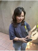 ロブのなみまきパーマ！