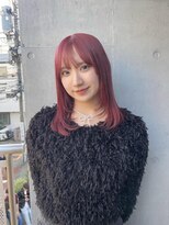 アルカナ 明治神宮前原宿(ARCANA)&nbsp;レッドカラー/ワインレッド//顔まわりレイヤー