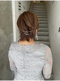 ショートヘアアレンジ