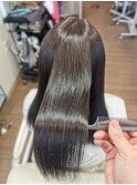 傷んだ髪に髪質改善白髪染め