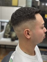 カズ(Ka'z)&nbsp;スキンフェード＋アイロンパーマ