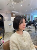 【 YUCCA 】大人可愛い20代 ボブ/切りっぱなし