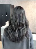 白髪ぼかし可能◎グレージュハイライト