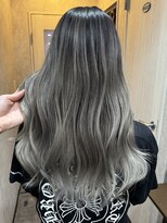 ルーゼン(LUXEN)&nbsp;【LUXEN】ホワイトグレーバレイヤージュ