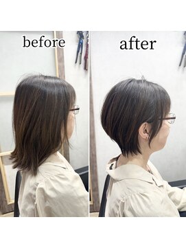 シュガー バイ エクラート 立川南口店(SUGAR by ECLART) 【立川】-5歳ショートボブ【髪質改善】