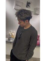 メンズサロン キング 高槻店(Men’s salon K!ng)&nbsp;波巻きツイストスパイラルパーマ/フェザーパーマ/眉毛/メンズ
