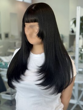 タブー(TABOO) あき/ブルーブラック/レイヤーカット