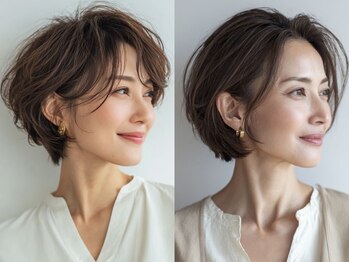 トリニティ 本厚木(trinity)の写真/魅力たっぷりのあなたを創る…流行の色から明るい色まで対応*[本厚木/髪質改善/ハイライト/白髪ぼかし]