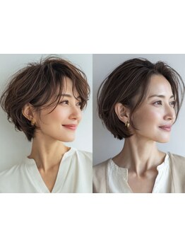 魅力たっぷりのあなたを創る…流行の色から明るい色まで対応*[本厚木/髪質改善/ハイライト/白髪ぼかし]