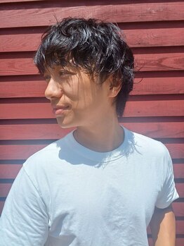 【学芸大学★MEN'Sカット+眉カット\6500】朝のセットが楽になるパーマStyleやヘッドスパMenuもオススメ☆