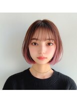 ロディーナ 大口 新子安(rodina)&nbsp;インナーカラー×ボブ/ダブルカラー/髪質改善/韓国/ブリーチ