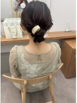 ウブ(ubu)&nbsp;シニヨン♪ お呼ばれ/ 二次会/ ブライダル/ イベント