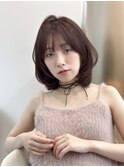 ◯ オリーブグレー/韓国/レイヤーカット/髪質改善/縮毛矯正/札幌