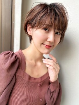 カバーヘア ブリス 北浦和(COVER HAIR bliss) 大人美人◎30代40代ふんわり丸みショート×小顔効果p北浦和