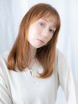 ドクターズ サロン ラブ(Dr's Salon LAB)&nbsp;透明感アプリコットオレンジレイヤーロングk古河10代20代