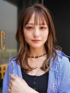 ギークス(GEEKS) 【GEEKS渋谷】ハッシュカット/ワンブリーチ/インナーカラー/小顔