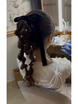 マリエプラス 金山店 ~ぽこぽこポニーアレンジ~