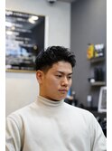 アップバングショート