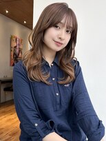 ケーツー エソラ池袋店(K-two)&nbsp;ロングレイヤー*フェイスレイヤー*くびれ巻き*顔周りカット