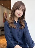 ロングレイヤー*フェイスレイヤー*くびれ巻き*顔周りカット