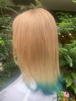 カムデンタウン(Camden Town)&nbsp;ハイトーン×ターコイズエンドカラー