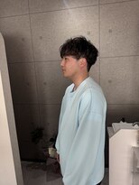 ウニュ(unu.)&nbsp;メンズヘア、ニュアンスパーマ、シャドウパーマ
