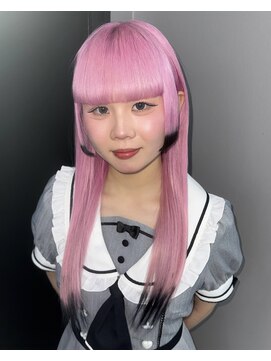 ギミックパシャ(GIMMICK pasha) ピンクとブラックのデザインカラー