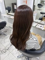 ヴァンカウンシル 一宮店(VAN COUNCIL)&nbsp;【髪質改善】上品ツヤ髪ロング！小顔魅せのブラウンウェーブ