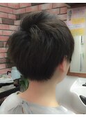 前髪長めベリーショート