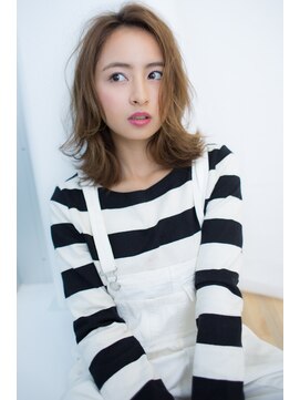 カシェ マエノヘタ(Cashe'e MAENOHETA) 質感はドライめに★トップからの大きめウェーブ